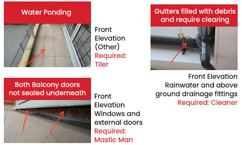 new-build-snags-examples